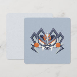 Convites Aranha Spooky do Halloween / Rei da Abóbora