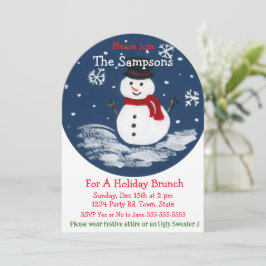 Convites Arca de Neve PERSONALIZE pintada