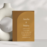 Arca Marrom Quente Arca Marrom Elegante Casamento