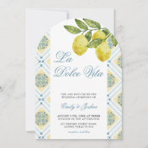 Arca Nupcial Italiana de Dolce Vita Lemon