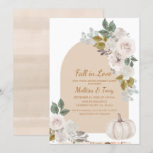 Arch Boho Floral Pumpkin Apaixonado