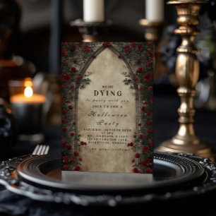 Convites Arch Gothic Soirée, Arch da Catedral de Crimson Ro