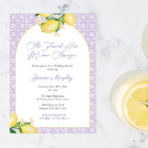 Arch Lemons Lilac Main Squeeze Bridal Shower Party