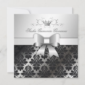 Convites Arco 311-Blackberry Truffle Damask| Doce 16