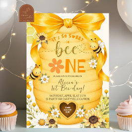 Convites Arco Amarelo Tão Doce Para Comemorar Um Aniversári
