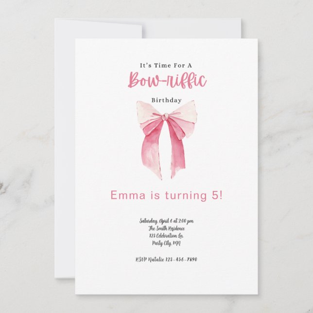 Convites Arco Aniversário Convidando Festa de aniversário M (Frente)