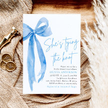 Arco Azul Moderno Ela é Chá de panela Casando