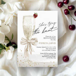 Convites Arco Branco Ela é Chá de panela de Casando