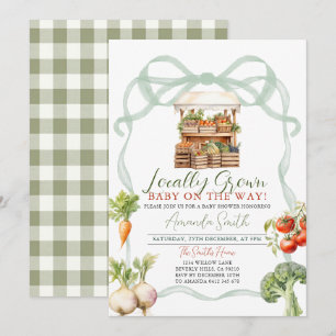 Convites Arco com crescimento local, novo Chá de fraldas de