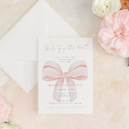 Convites Arco Coquette Ela é Chá de panela Casando