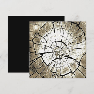 Convites Arco De Árvore De Cinza Pálida, Arte De Abstrato M