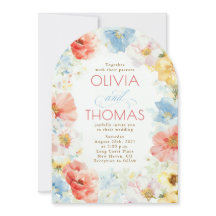 Arco de Casamento Boho Floral Vintage Despojado