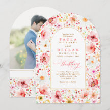 Arco de Casamento de Jardim Floral Boho Flor Silve