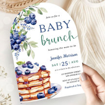 Arco de Churrasco de Bebê Blueberry Baby