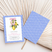 Arco de limão rosa, pré-disquete, aniversário da C