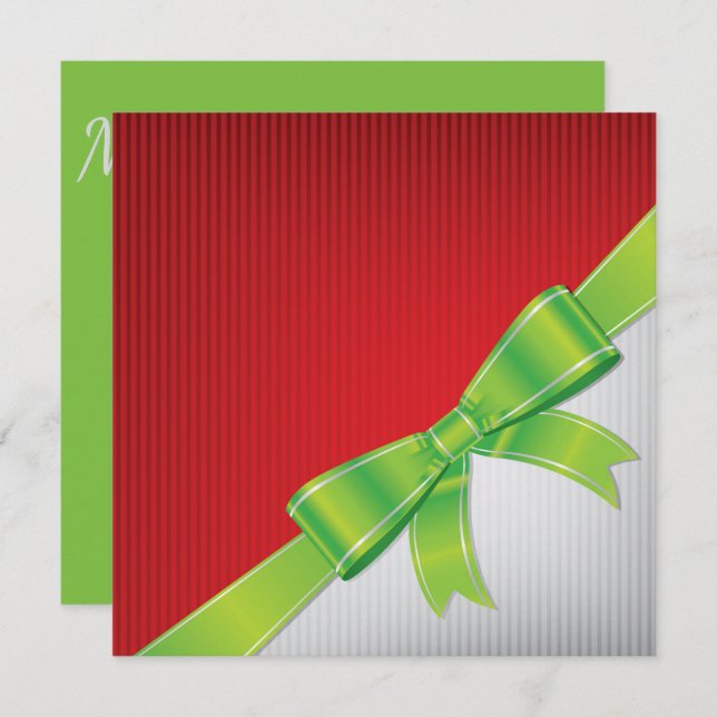 Convites Arco de Natal (Frente/Verso)