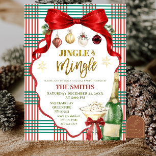 Convites Arco de Natal Caprichoso Jingle e Mingle