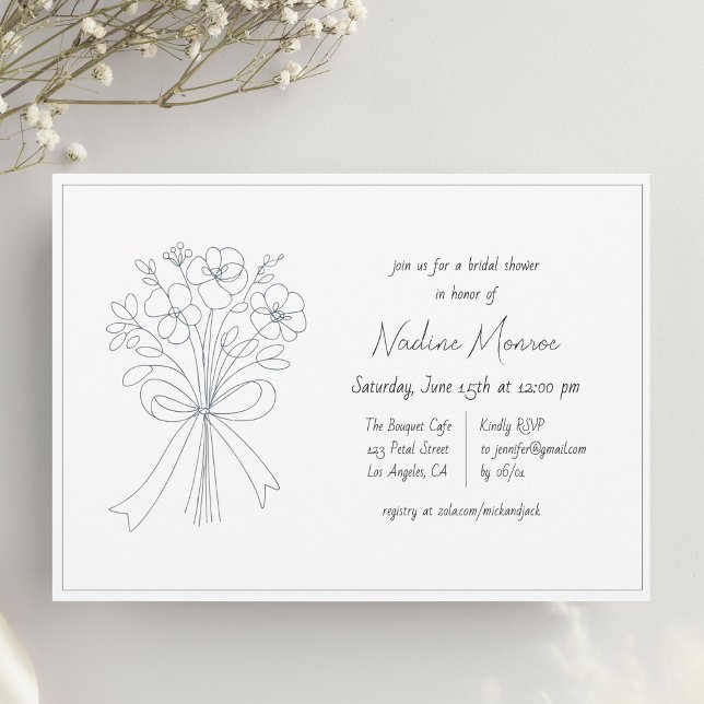 Convites Arco e ventilador desenhados à mão Whimsical (Criador carregado)