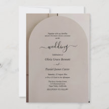 Arco em Forma Neutro Luxuoso Casamento
