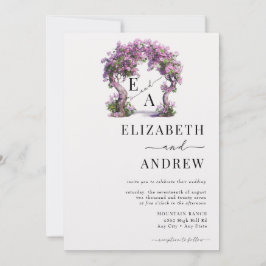 Convites Arco Floral | Casamento de árvores