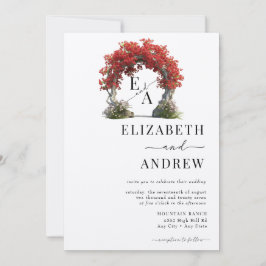 Convites Arco Floral | Casamento de árvores