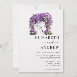 Convites Arco Floral | Casamento de árvores