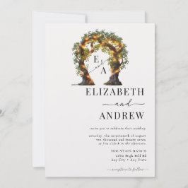 Convites Arco Floral | Casamento de árvores