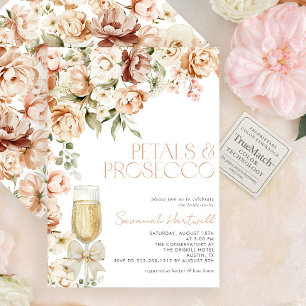 Convites Arco Floral Moderno e Prosecco