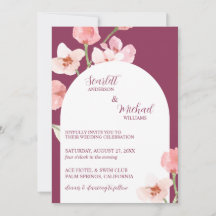 Arco Floral Moderno Elegante Terrestre