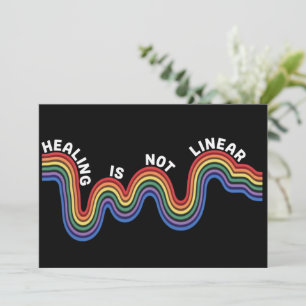 Convites Arco-íris de Conscientização da Saúde Mental LGBTQ