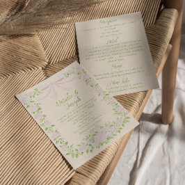 Convites Arco Íris Floral Verão Tudo Em Um Casamento