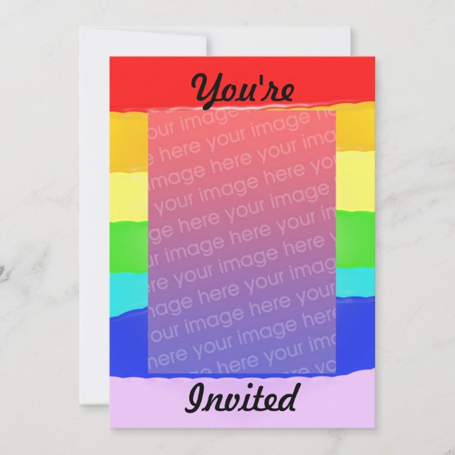 Convites Arco-íris v2 (Frente)