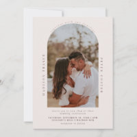 Arco moderno minimalista foto casamento