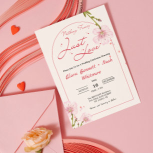 Convites Arco Nada Chique Apenas Amor Casamento