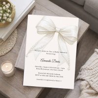 Arco neutro pérolas de marfim luxuoso Baby Shower