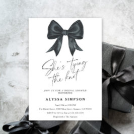 Convites Arco Preto, ela é Chá de panela de casando