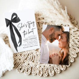 Convites Arco Preto, ela é Chá de panela de Casando