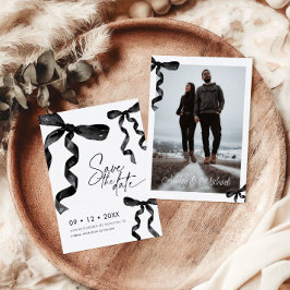 Convites Arco Preto Fotográfico Salvar a Data