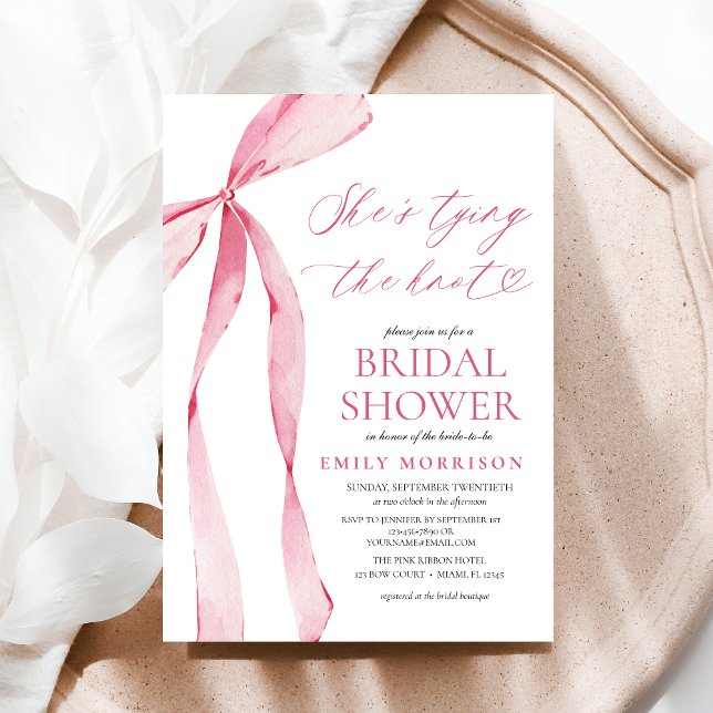 Convites Arco rosa Ela é Chá de panela Casando (Criador carregado)