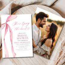 Arco rosa Ela está Casando Chá de panela fotográfi