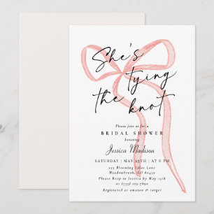 Convites Arco Rosa Grande do Tipo de Letra do Script Modern