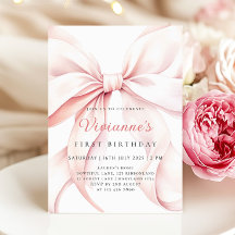 Arco Rosa Primeiro Aniversário