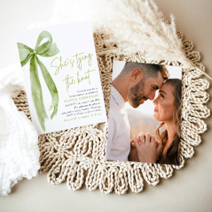 Convites Arco Verde Ela é Chá de panela de Casando