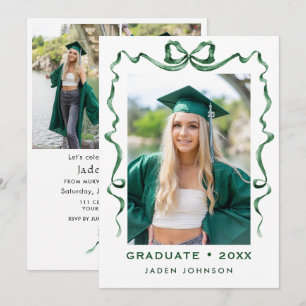 Convites Arco Verde Trendente Fita 4 FOTO Festa de formatur