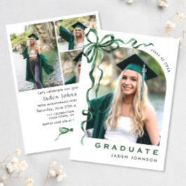 Convites Arco Verde Trendy Friso 4 Festa de formatura FOTO