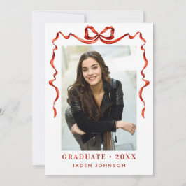 Convites Arco Vermelho Trendy Friso 4 Festa de formatura FO