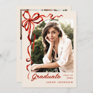 Convites Arco Vermelho Trendy Friso 5 Festa de formatura FO