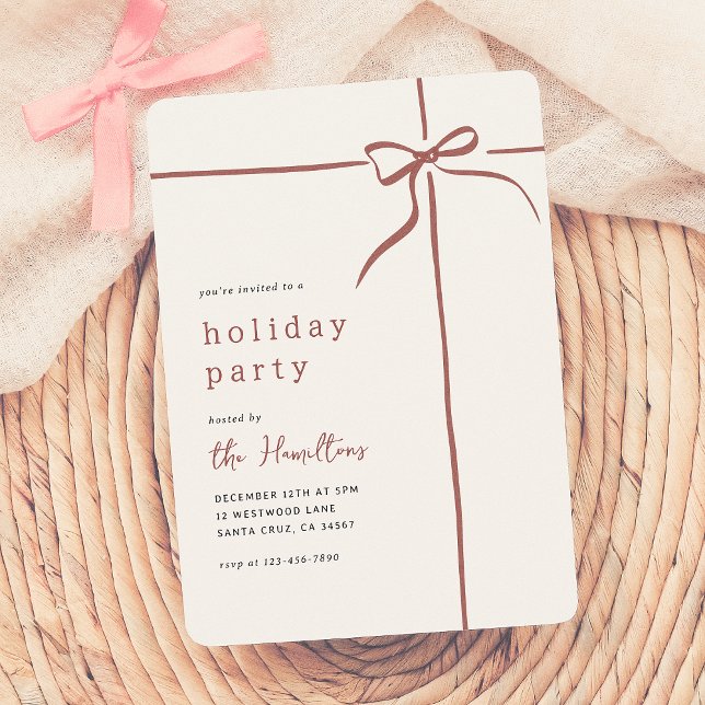 Convites Arco Whimsical | Festa de Natal da Faixa Vermelha (Criador carregado)