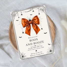 Convites Arcos de Halloween Laranja de Vaias e Bebidas
