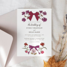 Arcos e Blossoms Magneta Coquette Wedding